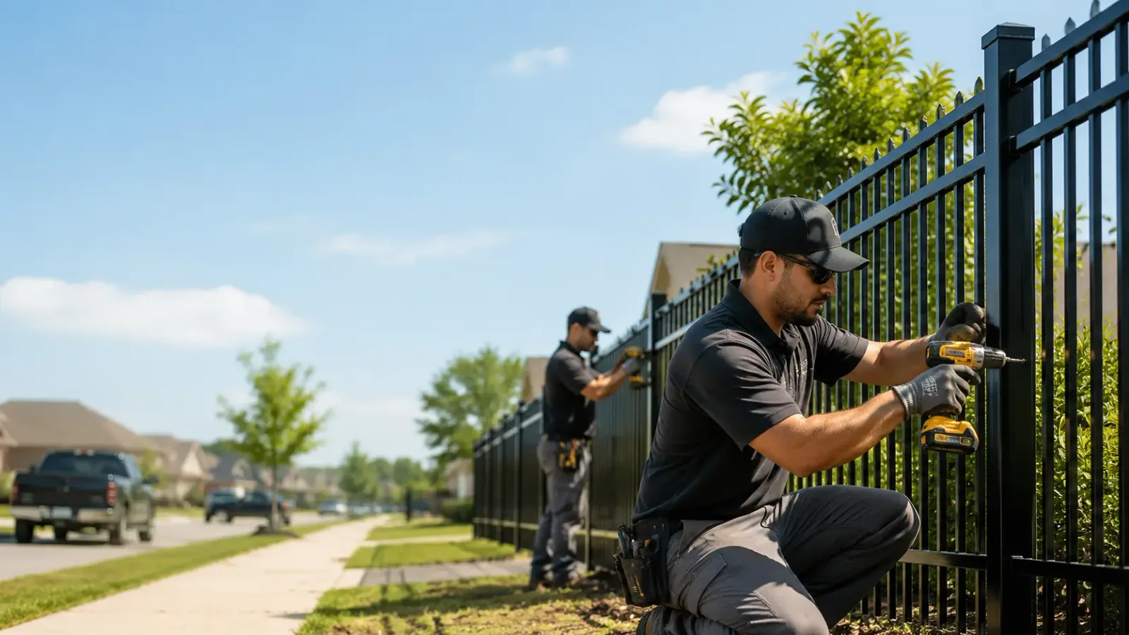 Metal Fence Installation in Guttenberg, IA